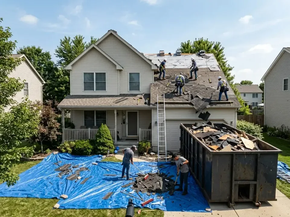roof-replacement-debris-remova-004 — frequently asked questions, Cheapest Dumpster Rentals in Ponce Inlet, FL